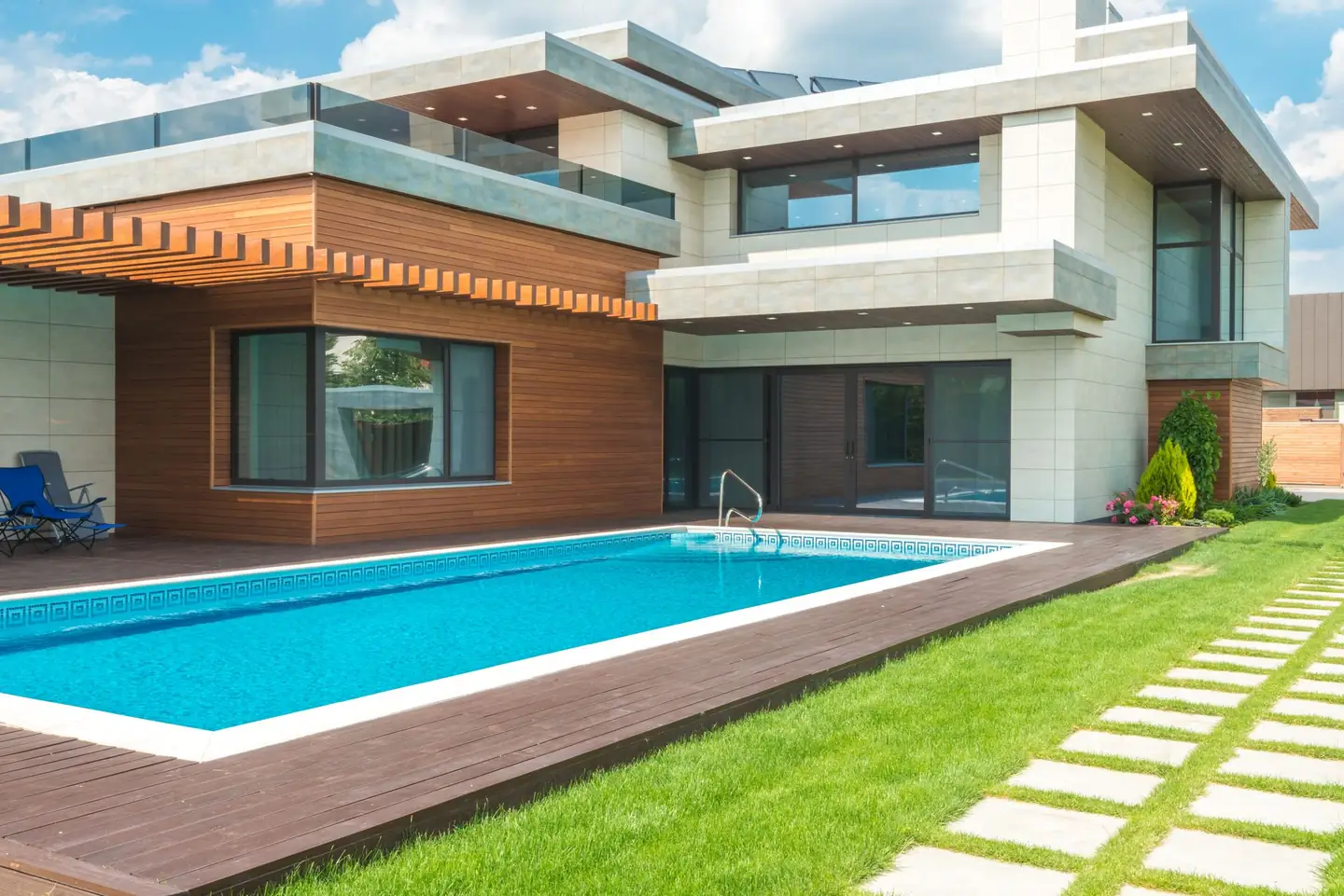 Swimming pool built in Balcolyn, NSW